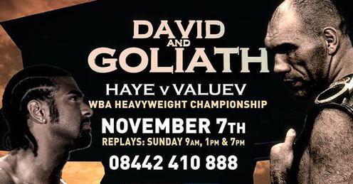 Money is flooding in on Haye to defeat Valuev in Nuremberg.