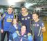 Sara: meets Rhinos stars