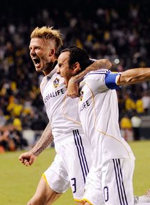 Galaxy close in on title