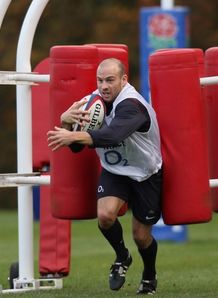 Paul Hodgson through the England gate