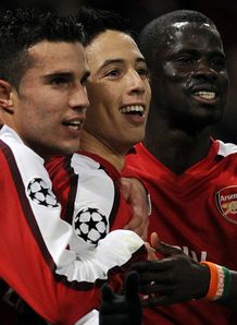 Gunners trio revel in success