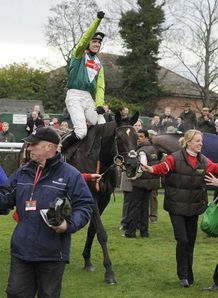 Denman the toast of Newbury