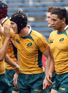 Sam Norton Knight with Aussies