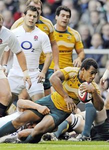 Will Genia try v England Will Genia try v England