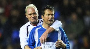 Gazza: Don't even try it Lothar, you're no Vinnie Jones.