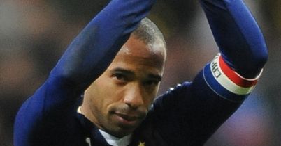 Thierry Henry joy France v Republic of Ireland World Cup play-off