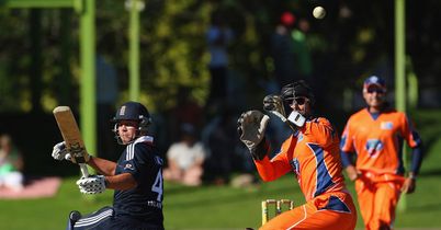 Jonathan Trott England v Diamond Eagles Bloemfontein Nov 09