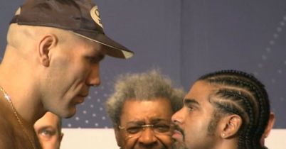 Haye weigh-in