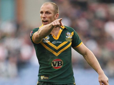 Australian skipper Darren Lockyer led the Kangaroos for a record-equalling 27th time