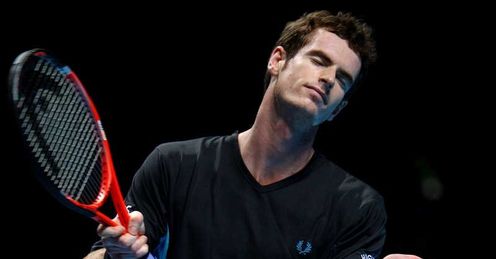 Murray described his serving against Federer as 'pants'.