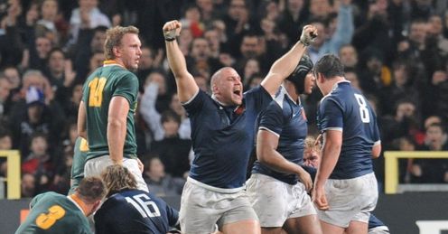 France 20 South Africa 13