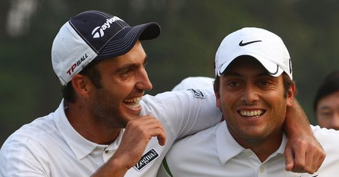 The triumphant Molinari brothers.