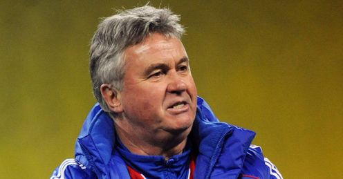 Hiddink coy on future