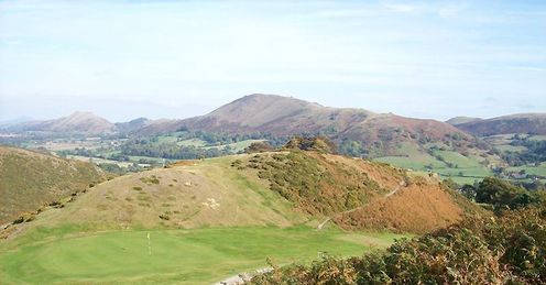 The third hole at Church Stretton.