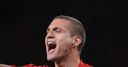 Vidic on Rio's level Vidic on Rio's level