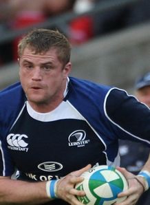 Jamie Heaslip Leinster charge Jamie Heaslip Leinster charge