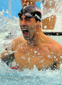 Michael Phelps is the star of the pool