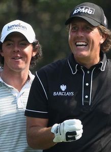 Rory relishing Lefty pairing