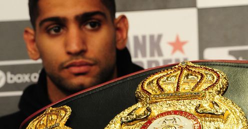 Khan makes his first defence of the WBA light-welterweight title on Saturday night.