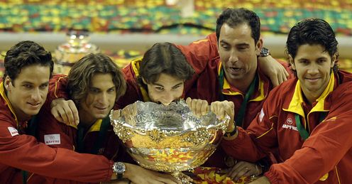 Taste of success: Nadal savours Spain's successful defence