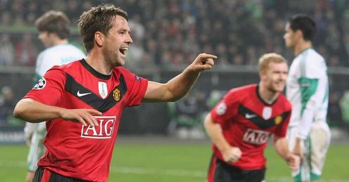  Michael Owen celeb v Wolfsburg