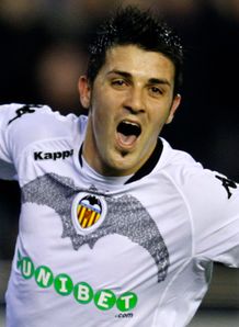 Villa stars in Valencia win