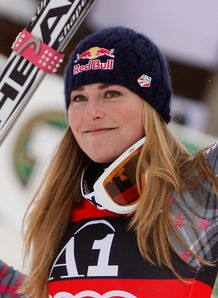 Vonn - set to be America's golden girl. Vonn - set to be America's golden girl.