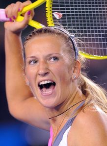 Azarenka books semi slot