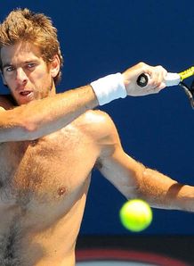 Del Potro sweats on injury