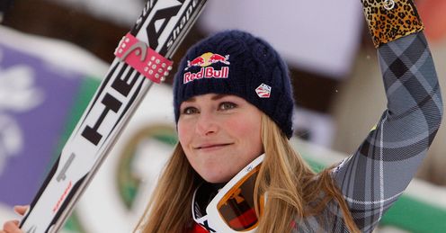 Vonn - set to be America's golden girl.