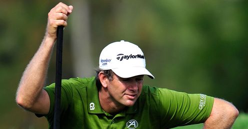 Retief Goosen - belly putter could be key.