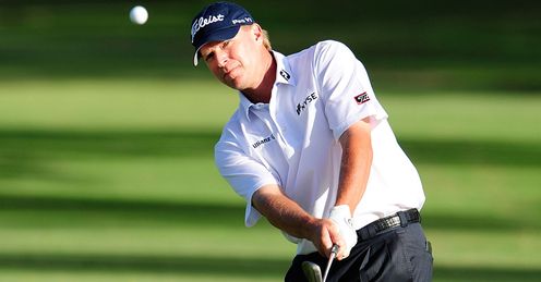 Steve Stricker - struggling to find a solution.