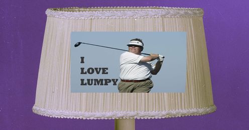 Out goes Harry's favourite lampshade.