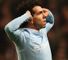 Manchester City hero Carlos Tevez takes the acclaim as his goals beat United 2-1 in the Carling Cup semi-final first leg.