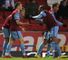 Celebrate: Milner salutes his first-leg winner