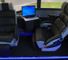Each seat is kitted out with an array of gadgets