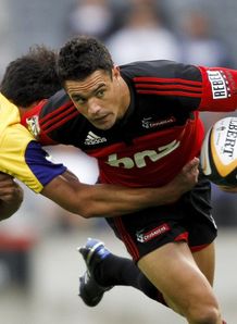 Carter tackled v Highlanders Carter tackled v Highlanders