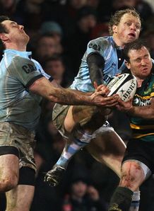 Northampton v Leicester Paul Diggin Scott Hamilton Matt Smith