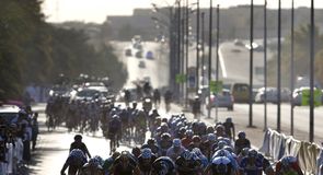 The pulsating finish outside the Sultan Qaboos Stadium