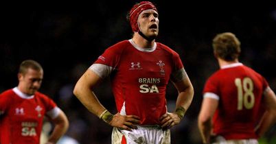 Alun Wyn-Jones Wales disappointed against England January 2010