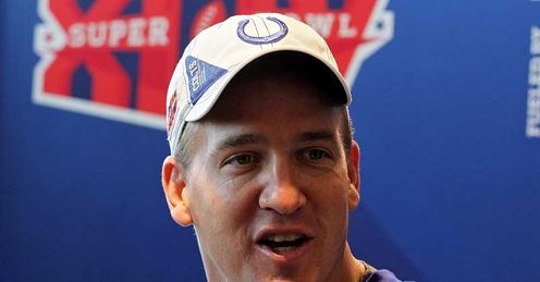  Peyton Manning Super Bowl presser
