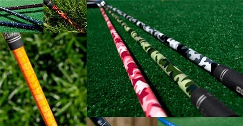 A colourful array of Martin's Shaft Skinz.