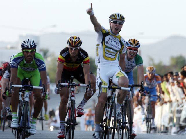 Bennati (left) now holds the overall lead