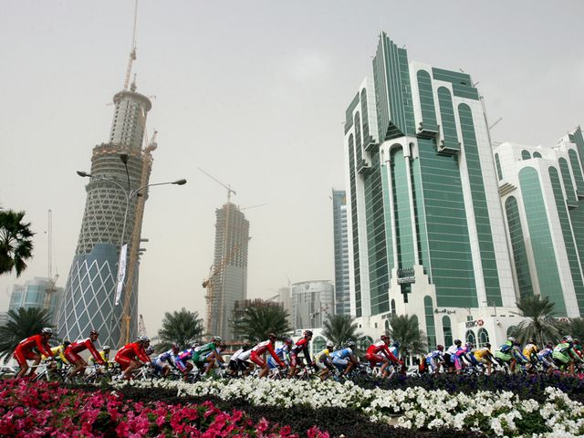 Tour of Qatar: Spectacular scenary