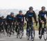 Simon (far left) out on the roads around Valencia
