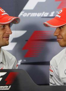 McLaren duo all smiles