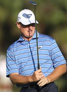 South African duo share lead