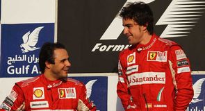 Dream start for Ferrari