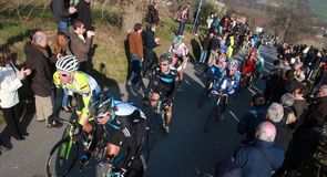 Edvald Boasson Hagen hurtles up the last ascent