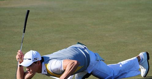 Villegas - read the greens well.